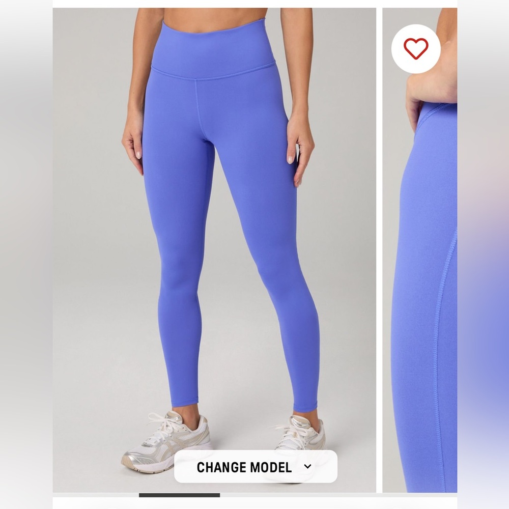 Fabletics Power Hold Sapphire Sky Active Leggings